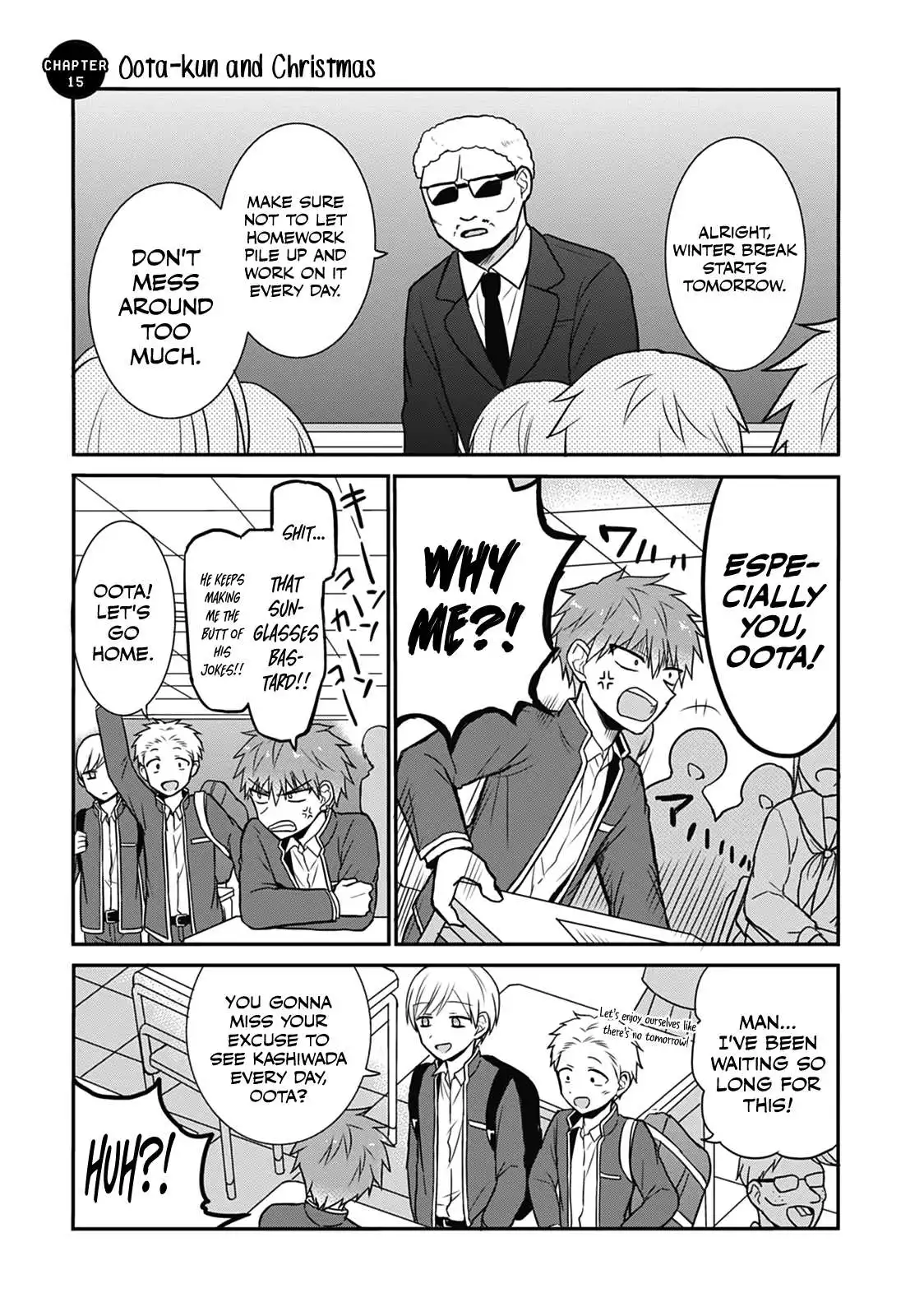 Expressionless Kashiwada-san and Emotional Oota-kun Chapter 15 1